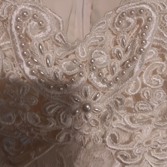 Jessica Maclintock vintage  wedding dress  size 0  pre-owned  good  condition - Picture 6 of 15